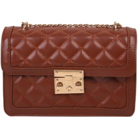 Women's popular texture rhombus fashion retro chain one shoulder messenger bags